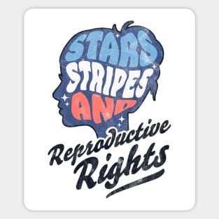 Stars Stripes Reproductive Rights Patriotic 4th Of July Cute Sticker